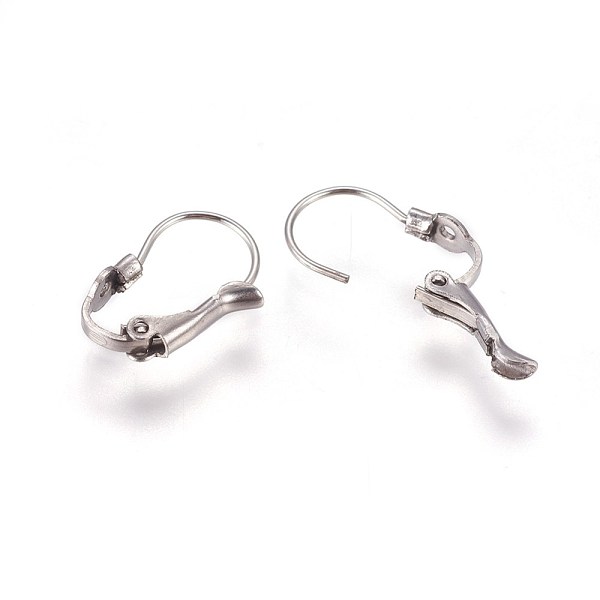 PandaHall 304 Stainless Steel Leverback Earring Findings, with Loop, Stainless Steel Color, 16x11x3.5mm, Hole: 1mm, Pin: 0.7mm 304 Stainless...
PandaHall 304 Stainless Steel Leverback Earring Findings, with Loop, Stainless Steel Color, 16x11x3.5mm, Hole: 1mm, Pin: 0.7mm 304 Stainless...