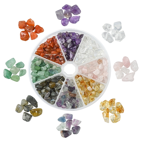 PandaHall 80G 8 Styles Natural & Synthetic Mixed Gemstone Chip Beads, Mixed Dyed and Undyed, 5~8x5~8mm, Hole: 1mm, about 10g/style Mixed...
PandaHall 80G 8 Styles Natural & Synthetic Mixed Gemstone Chip Beads, Mixed Dyed and Undyed, 5~8x5~8mm, Hole: 1mm, about 10g/style Mixed...