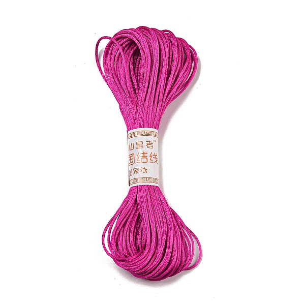 PandaHall Polyester Embroidery Floss, Cross Stitch Threads, Deep Pink, 1.5mm, 20m/bundle Polyester
PandaHall Polyester Embroidery Floss, Cross Stitch Threads, Deep Pink, 1.5mm, 20m/bundle Polyester