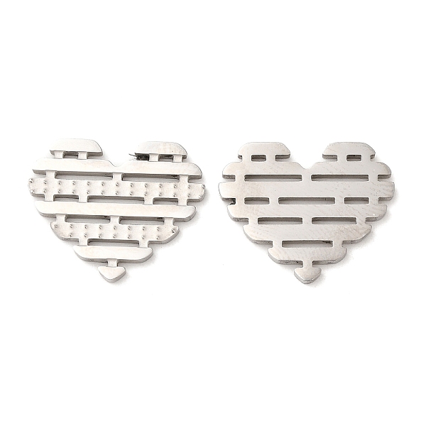 PandaHall 316L Surgical Stainless Steel Pendants, Laser Cut, Heart Charms, Stainless Steel Color, 14.5x18x1.5mm, Hole: 0.5x1.2mm 316L...
PandaHall 316L Surgical Stainless Steel Pendants, Laser Cut, Heart Charms, Stainless Steel Color, 14.5x18x1.5mm, Hole: 0.5x1.2mm 316L...