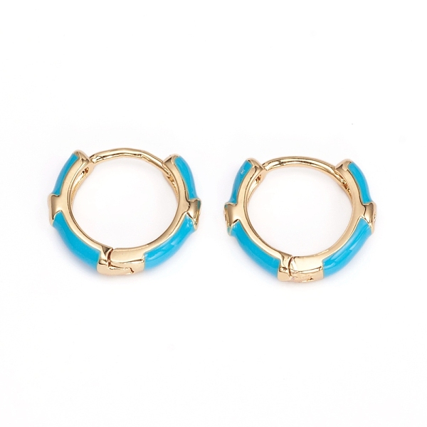 PandaHall Brass Micro Pave Clear Cubic Zirconia Huggie Hoop Earrings, with Enamel, Deep Sky Blue, 16x3mm, Pin: 1mm Cubic Zirconia Blue
PandaHall Brass Micro Pave Clear Cubic Zirconia Huggie Hoop Earrings, with Enamel, Deep Sky Blue, 16x3mm, Pin: 1mm Cubic Zirconia Blue