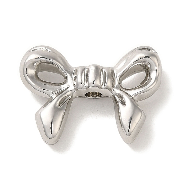 PandaHall Rack Plating Alloy Beads, Cadmium Free & Nickel Free & Lead Free, Bowknot, Platinum, 14x19.5x5.5mm, Hole: 2mm Alloy Bowknot
PandaHall Rack Plating Alloy Beads, Cadmium Free & Nickel Free & Lead Free, Bowknot, Platinum, 14x19.5x5.5mm, Hole: 2mm Alloy Bowknot