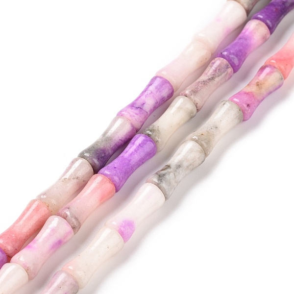 PandaHall Natural Dolomite & Synthetic Opal Beads Strands, Dyed, Bamboo Stick, Plum, 12x5mm, Hole: 0.5mm, about 34pcs/strand, 15.94''..., Purple
PandaHall Natural Dolomite & Synthetic Opal Beads Strands, Dyed, Bamboo Stick, Plum, 12x5mm, Hole: 0.5mm, about 34pcs/strand, 15.94''..., Purple