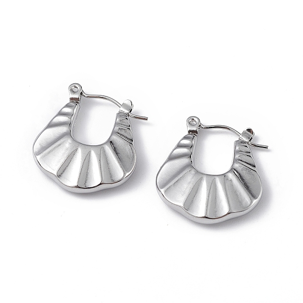 PandaHall 304 Stainless Steel Twist Teardrop Thick Hoop Earrings for Women, Stainless Steel Color, 20x18.5x4mm, Pin: 0.6mm 304 Stainless...
PandaHall 304 Stainless Steel Twist Teardrop Thick Hoop Earrings for Women, Stainless Steel Color, 20x18.5x4mm, Pin: 0.6mm 304 Stainless...