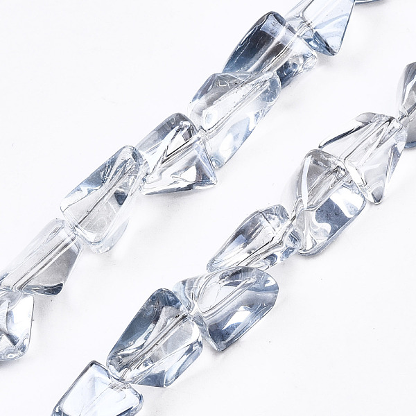 PandaHall Transparent Electroplate Glass Beads Strands, Pearl Luster Plated, Nuggets, Gainsboro, 6.5~16.5x5.5~11.5x3.5~9.5mm, Hole: 1.2mm..., Gray
PandaHall Transparent Electroplate Glass Beads Strands, Pearl Luster Plated, Nuggets, Gainsboro, 6.5~16.5x5.5~11.5x3.5~9.5mm, Hole: 1.2mm..., Gray