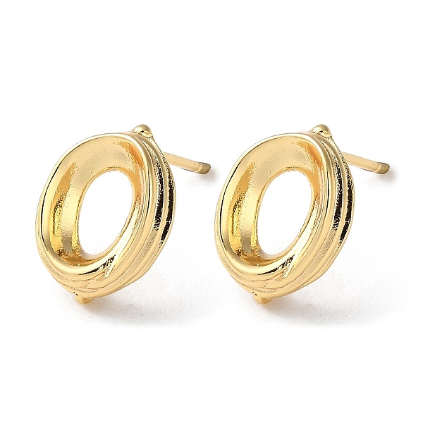 PandaHall Rack Plating Brass Stud Earring Findings, with Vertical Loop, Donut, Real 18K Gold Plated, 14x10mm, Hole: 1.2mm, Pin: 1mm Brass...
PandaHall Rack Plating Brass Stud Earring Findings, with Vertical Loop, Donut, Real 18K Gold Plated, 14x10mm, Hole: 1.2mm, Pin: 1mm Brass...
