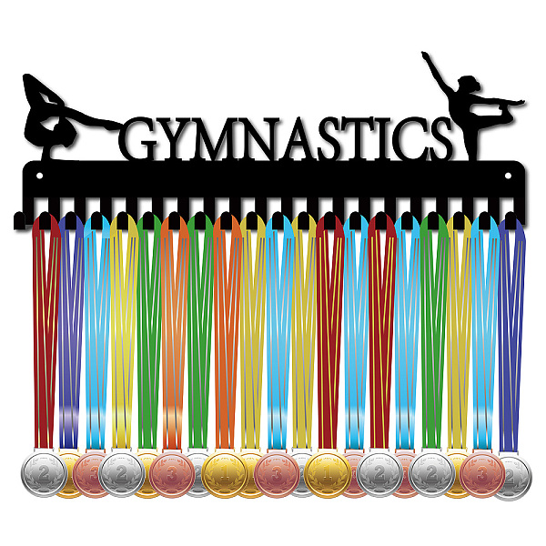 PandaHall CREATCABIN Gymnastics Medal Holder Display Hanger Sports Awards Stand Wall Rack Mount Hanger Decor Black Stainless Steel Metal...
PandaHall CREATCABIN Gymnastics Medal Holder Display Hanger Sports Awards Stand Wall Rack Mount Hanger Decor Black Stainless Steel Metal...