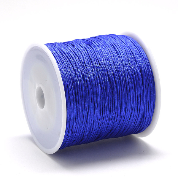 PandaHall Nylon Thread, Chinese Knotting Cord, Blue, 0.4mm, about 174.98 Yards(160m)/Roll Nylon Blue
PandaHall Nylon Thread, Chinese Knotting Cord, Blue, 0.4mm, about 174.98 Yards(160m)/Roll Nylon Blue