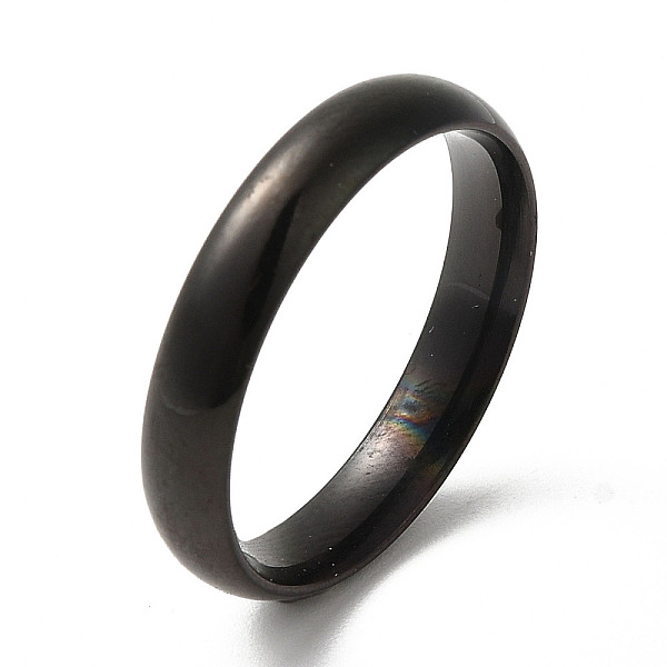 PandaHall Ion Plating(IP) 304 Stainless Steel Flat Plain Band Rings, Black, Size 9, Inner Diameter: 19mm, 4mm 304 Stainless Steel
PandaHall Ion Plating(IP) 304 Stainless Steel Flat Plain Band Rings, Black, Size 9, Inner Diameter: 19mm, 4mm 304 Stainless Steel
