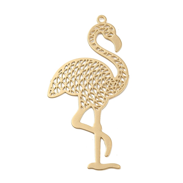 PandaHall Brass Etched Metal Embellishments Pendants, Long-Lasting Plated, Flamingo Shape, Light Gold, 44x21x0.3mm, Hole: 1.4mm Brass...
PandaHall Brass Etched Metal Embellishments Pendants, Long-Lasting Plated, Flamingo Shape, Light Gold, 44x21x0.3mm, Hole: 1.4mm Brass...