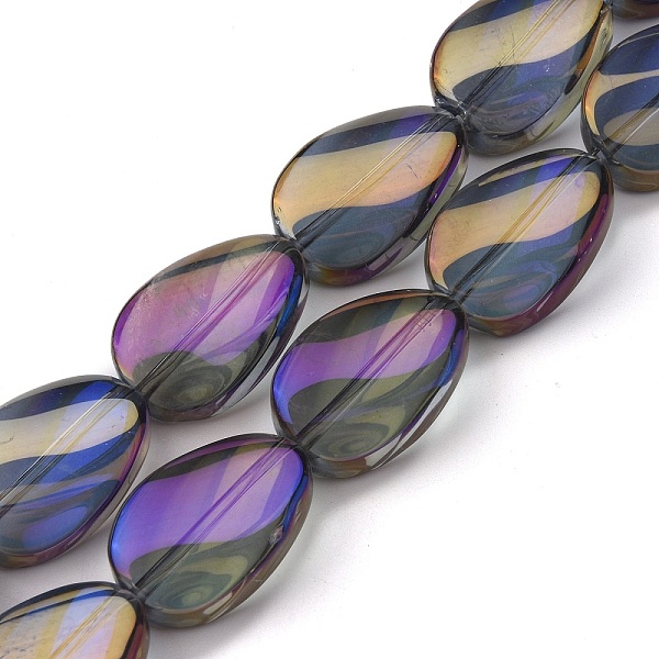 PandaHall Transparent Electroplate Glass Bead Strands, Rainbow Plated, Teardrop, Purple, 18.5x12.5x6mm, Hole: 1mm, about 40pcs/strand, 29.29...
PandaHall Transparent Electroplate Glass Bead Strands, Rainbow Plated, Teardrop, Purple, 18.5x12.5x6mm, Hole: 1mm, about 40pcs/strand, 29.29...