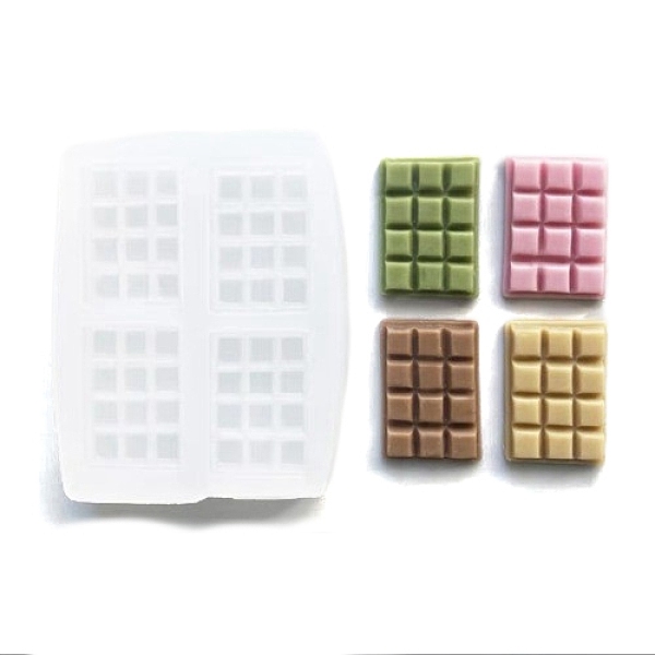 PandaHall Biscuits DIY Food Grade Silicone Fondant Molds, for Chocolate Candy Making, Rectangle, 70x90x11mm, Inner Diameter: 24~35mm..., White
PandaHall Biscuits DIY Food Grade Silicone Fondant Molds, for Chocolate Candy Making, Rectangle, 70x90x11mm, Inner Diameter: 24~35mm..., White