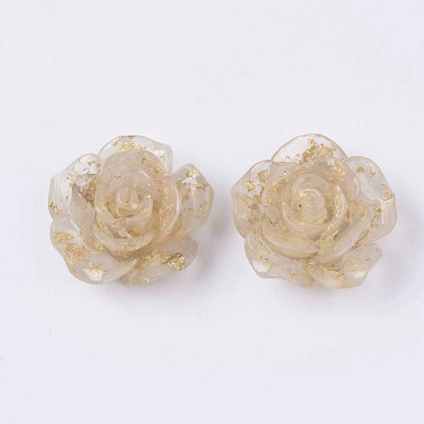 PandaHall Translucent Resin Cabochons, with Gold Foil Inside, Flower, PapayaWhip, 22x22.5x10mm Resin Flower Orange
PandaHall Translucent Resin Cabochons, with Gold Foil Inside, Flower, PapayaWhip, 22x22.5x10mm Resin Flower Orange