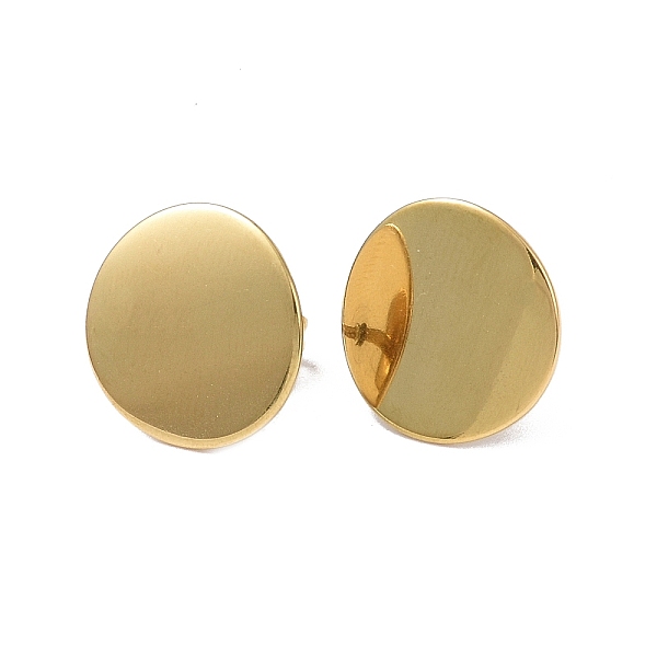 PandaHall Ion Plating(IP) 304 Stainless Steel Flat Round Stud Earrings for Women, Real 18K Gold Plated, 15mm, Pin: 0.8mm 304 Stainless Steel...
PandaHall Ion Plating(IP) 304 Stainless Steel Flat Round Stud Earrings for Women, Real 18K Gold Plated, 15mm, Pin: 0.8mm 304 Stainless Steel...