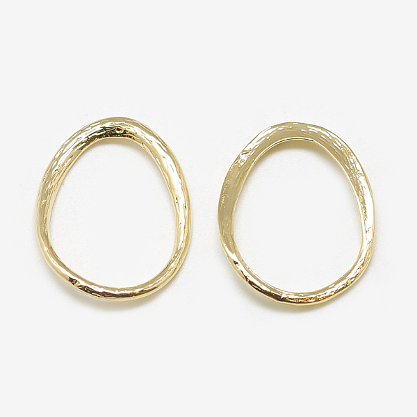 PandaHall Brass Linking Rings, Oval, Real 18K Gold Plated, 21x16x1.5mm Brass Ring
PandaHall Brass Linking Rings, Oval, Real 18K Gold Plated, 21x16x1.5mm Brass Ring