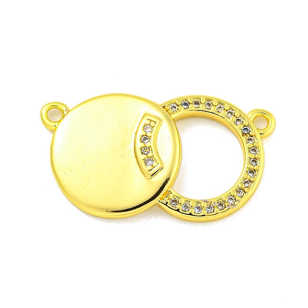 PandaHall Real 18K Gold Plated Brass Micro Pave Cubic Zirconia Pendant, Flat Round with Ring, Clear, 13.5x24.5x3mm, Hole: 1.4mm Brass+Cubic...
PandaHall Real 18K Gold Plated Brass Micro Pave Cubic Zirconia Pendant, Flat Round with Ring, Clear, 13.5x24.5x3mm, Hole: 1.4mm Brass+Cubic...