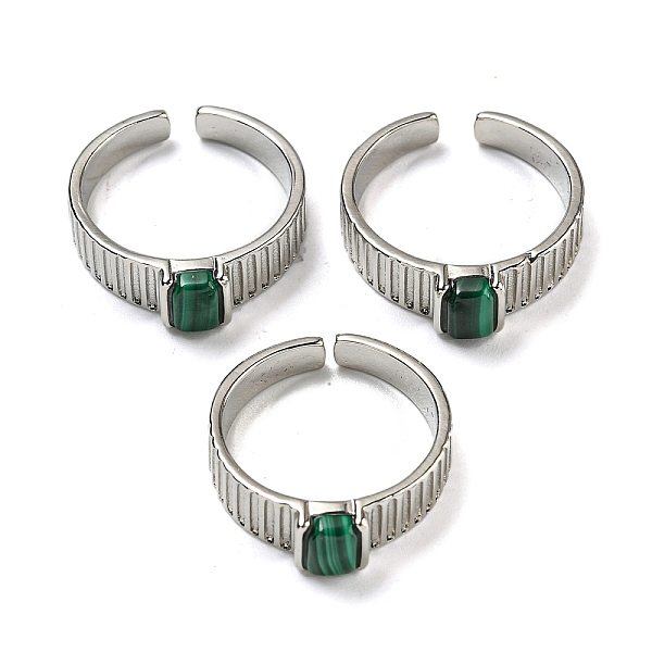 PandaHall Natural Malachite Adjustable Rings, with Platinum Brass Findings, Long-Lasting Plated, Jewely for Women, Rectangle, Adjustable...
PandaHall Natural Malachite Adjustable Rings, with Platinum Brass Findings, Long-Lasting Plated, Jewely for Women, Rectangle, Adjustable...