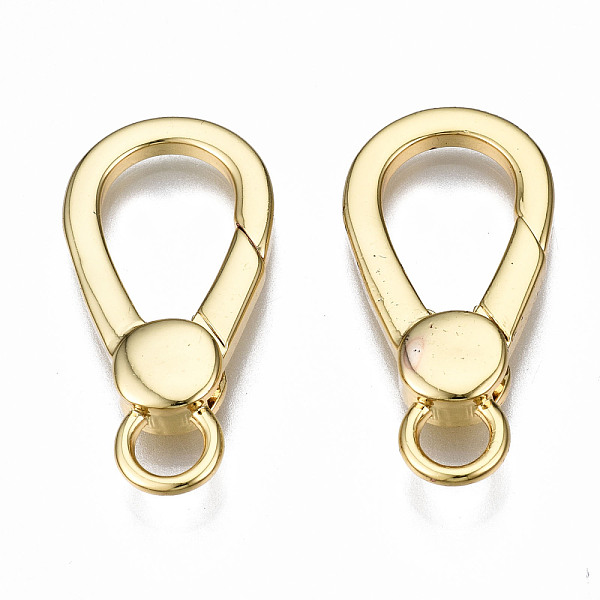 PandaHall Brass Lobster Claw Clasps, Nickel Free, Real 16K Gold Plated, 28x13.5x4mm, Hole: 4mm Brass Others
PandaHall Brass Lobster Claw Clasps, Nickel Free, Real 16K Gold Plated, 28x13.5x4mm, Hole: 4mm Brass Others