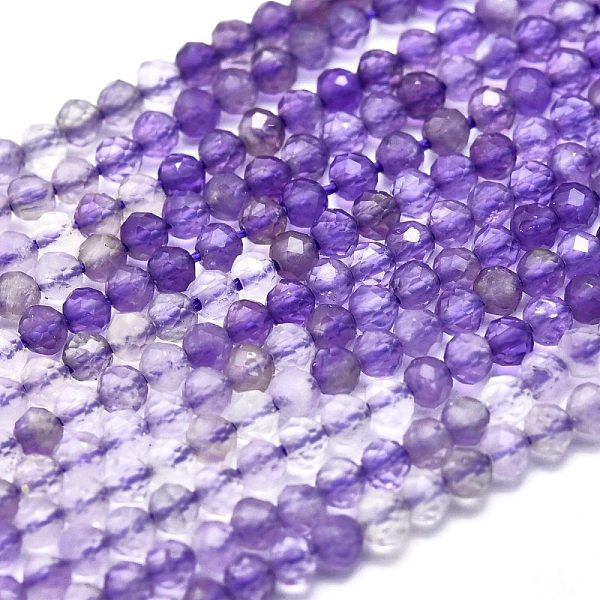 PandaHall Natural Amethyst Beads Strands, Faceted, Round, 2.5mm, Hole: 0.5mm, about 158pcs/strand, 15.55 inch(39.5cm) Amethyst Round
PandaHall Natural Amethyst Beads Strands, Faceted, Round, 2.5mm, Hole: 0.5mm, about 158pcs/strand, 15.55 inch(39.5cm) Amethyst Round