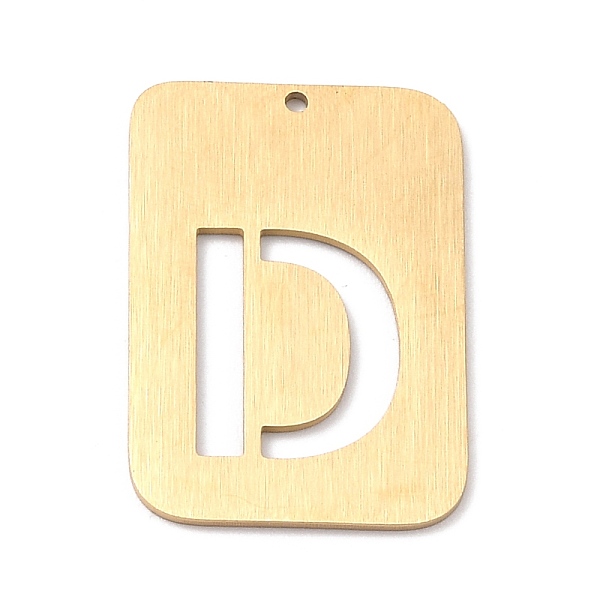 PandaHall Ion Plating(IP) 304 Stainless Steel Pendants, Rectangle with Alphabet, Hollow, Letter.D, 32x22x1mm, Hole: 1.5mm 304 Stainless...
PandaHall Ion Plating(IP) 304 Stainless Steel Pendants, Rectangle with Alphabet, Hollow, Letter.D, 32x22x1mm, Hole: 1.5mm 304 Stainless...