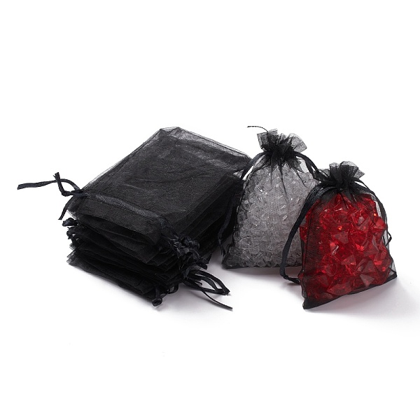 PandaHall Organza Gift Bags with Drawstring, Jewelry Pouches, Wedding Party Christmas Favor Gift Bags, Black, 12x9cm Organza Rectangle Black
PandaHall Organza Gift Bags with Drawstring, Jewelry Pouches, Wedding Party Christmas Favor Gift Bags, Black, 12x9cm Organza Rectangle Black