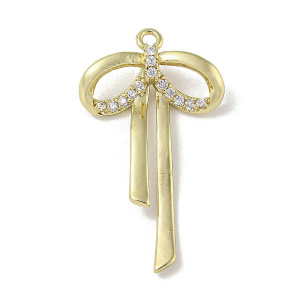 PandaHall Brass Micro Pave Cubic Zirconia Pendant s, Long-Lasting Plated Bowknot, Real 14K Gold Plated, 27x15.5x3.4mm, Hole: 1.4mm...
PandaHall Brass Micro Pave Cubic Zirconia Pendant s, Long-Lasting Plated Bowknot, Real 14K Gold Plated, 27x15.5x3.4mm, Hole: 1.4mm...