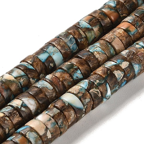PandaHall Synthetic Regalite/Imperial Jasper/Sea Sediment Jasper Beads Strands, Dyed, Disc, Heishi Beads, 8x3mm, Hole: 1.2mm, about...
PandaHall Synthetic Regalite/Imperial Jasper/Sea Sediment Jasper Beads Strands, Dyed, Disc, Heishi Beads, 8x3mm, Hole: 1.2mm, about...