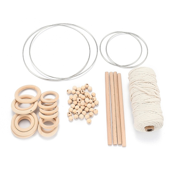 PandaHall DIY Woven Net/Web with Feather Making Kits, Including Iron Linking Rings, Wood Linking Rings & Beads & Sticks, BurlyWood..., Orange
PandaHall DIY Woven Net/Web with Feather Making Kits, Including Iron Linking Rings, Wood Linking Rings & Beads & Sticks, BurlyWood..., Orange