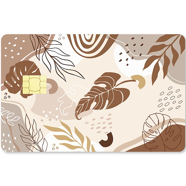 PandaHall PVC Plastic Waterproof Card Stickers, Self-adhesion Card Skin for Bank Card Decor, Rectangle, Leaf, 186.3x137.3mm Plastic Leaf
PandaHall PVC Plastic Waterproof Card Stickers, Self-adhesion Card Skin for Bank Card Decor, Rectangle, Leaf, 186.3x137.3mm Plastic Leaf