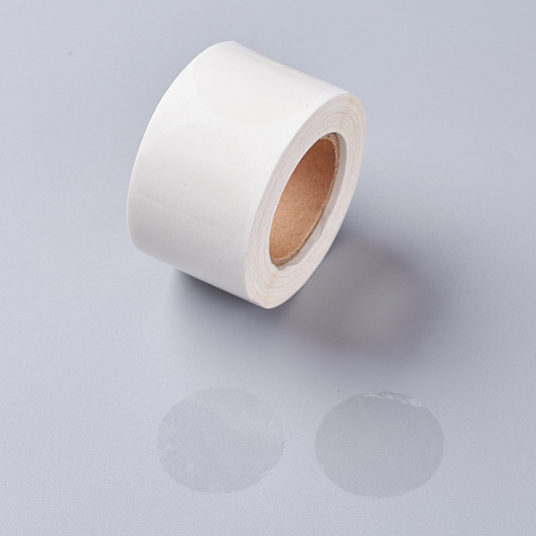 PandaHall Self-Adhesive Kraft Paper Gift Tag Stickers, Adhesive Labels, Flat Round, Clear, Flat Round: 38mm, 500pcs/roll Paper Round Clear
PandaHall Self-Adhesive Kraft Paper Gift Tag Stickers, Adhesive Labels, Flat Round, Clear, Flat Round: 38mm, 500pcs/roll Paper Round Clear