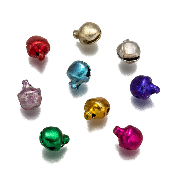 PandaHall Aluminum Bell Charms, Mixed Color, 7~8x6x5mm, Hole: 1mm Aluminum Bell Multicolor
PandaHall Aluminum Bell Charms, Mixed Color, 7~8x6x5mm, Hole: 1mm Aluminum Bell Multicolor