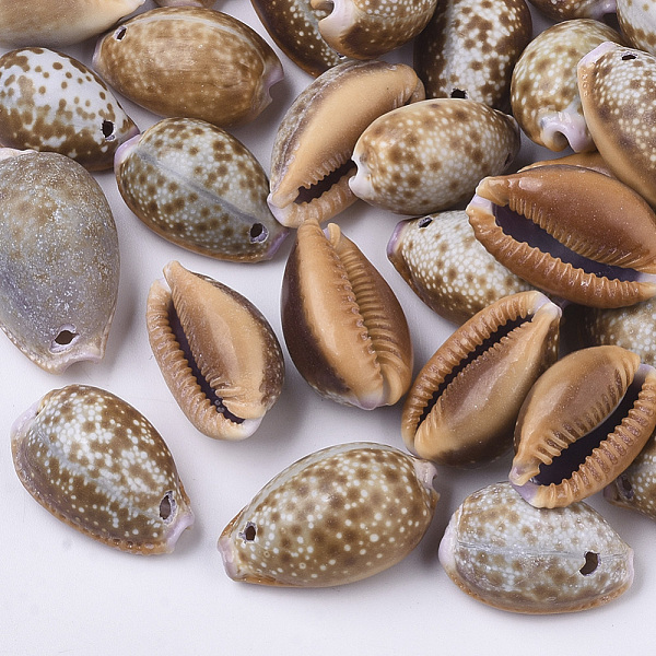 PandaHall Natural Cowrie Shell Pendants, Camel, 16~28x11~17x8~14mm, Hole: 1~1.5mm Cowrie Shell Shell Shape Brown
PandaHall Natural Cowrie Shell Pendants, Camel, 16~28x11~17x8~14mm, Hole: 1~1.5mm Cowrie Shell Shell Shape Brown