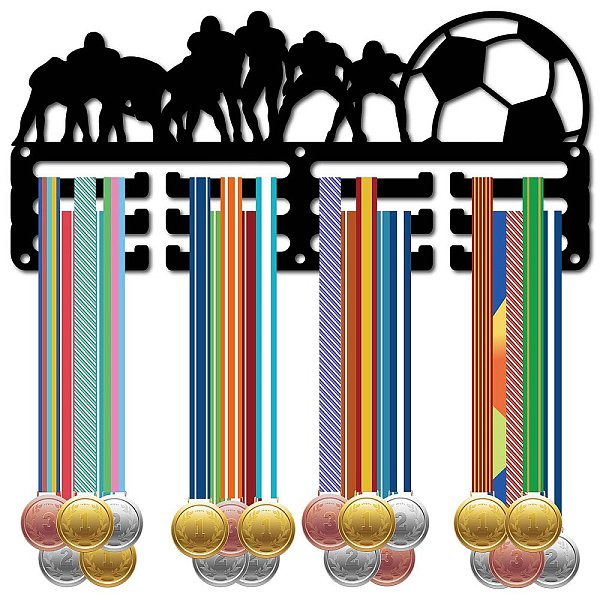 PandaHall CREATCABIN Football Medal Holder Display Soccer Medal Hangers Rack Sports Metal Hanging Awards Iron Small Mount Decor Awards for..., Black
PandaHall CREATCABIN Football Medal Holder Display Soccer Medal Hangers Rack Sports Metal Hanging Awards Iron Small Mount Decor Awards for..., Black