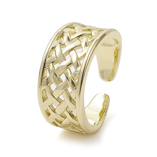 PandaHall Rack Plating Brass Open Cuff Rings, Hollow, Real 18K Gold Plated, Inner Diameter: 18mm Brass
PandaHall Rack Plating Brass Open Cuff Rings, Hollow, Real 18K Gold Plated, Inner Diameter: 18mm Brass