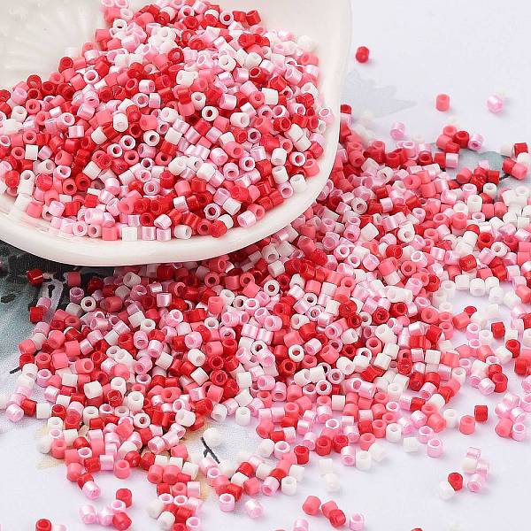 PandaHall Baking Paint Glass Seed Beads, Cylinder, Indian Red, 2x1.5mm, Hole: 1mm, about 50398pcs/pound Glass
PandaHall Baking Paint Glass Seed Beads, Cylinder, Indian Red, 2x1.5mm, Hole: 1mm, about 50398pcs/pound Glass