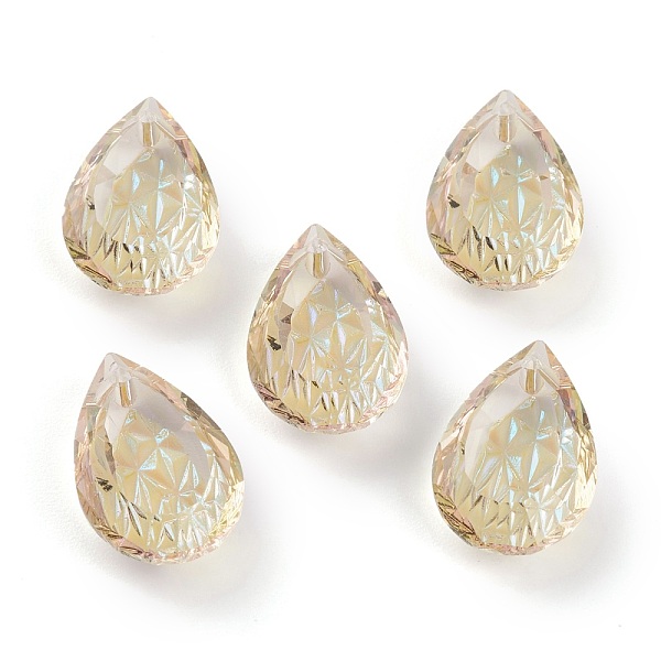 PandaHall Embossed Glass Rhinestone Pendants, Teardrop, Faceted, Paradise Shine, 19x12x6mm, Hole: 1.6mm Glass Teardrop Green
PandaHall Embossed Glass Rhinestone Pendants, Teardrop, Faceted, Paradise Shine, 19x12x6mm, Hole: 1.6mm Glass Teardrop Green