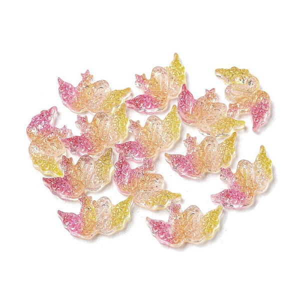 PandaHall Luminous Transparent Resin Decoden Cabochons, Glow in the Dark Swan with Glitter Powder, Camellia, 7x11.5x2mm Resin Swan Pink
PandaHall Luminous Transparent Resin Decoden Cabochons, Glow in the Dark Swan with Glitter Powder, Camellia, 7x11.5x2mm Resin Swan Pink