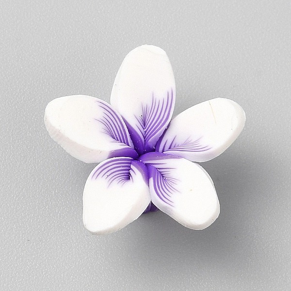 PandaHall Handmade Polymer Clay Beads, Flower, Dark Violet, 5~6x17.5~18x17.5~18mm, Hole: 1mm Polymer Clay Flower
PandaHall Handmade Polymer Clay Beads, Flower, Dark Violet, 5~6x17.5~18x17.5~18mm, Hole: 1mm Polymer Clay Flower