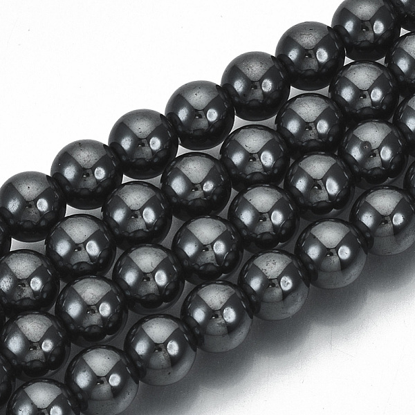 PandaHall Non-magnetic Synthetic Hematite Beads Strands, Grade A, Round, 6mm, Hole: 1mm, about 70pcs/strand, 15.5 inch Non-magnetic Hematite...
PandaHall Non-magnetic Synthetic Hematite Beads Strands, Grade A, Round, 6mm, Hole: 1mm, about 70pcs/strand, 15.5 inch Non-magnetic Hematite...