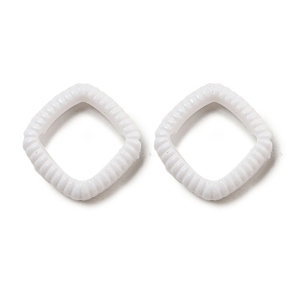 PandaHall Opaque Acrylic Bead Frame, Rhombus, White, 18.5x19x4.5mm, Hole: 2.5mm, Inner Diameter: 11x11mm, about 875pcs/500g Acrylic Rhombus...
PandaHall Opaque Acrylic Bead Frame, Rhombus, White, 18.5x19x4.5mm, Hole: 2.5mm, Inner Diameter: 11x11mm, about 875pcs/500g Acrylic Rhombus...