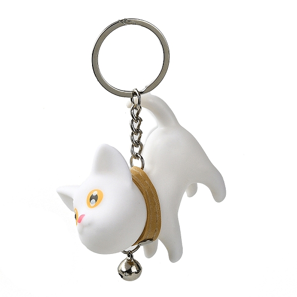 PandaHall Resin Keychains, with PU Leather Decor and Alloy Split Rings, Cat Shape, White, 9cm Resin Cat Shape White
PandaHall Resin Keychains, with PU Leather Decor and Alloy Split Rings, Cat Shape, White, 9cm Resin Cat Shape White