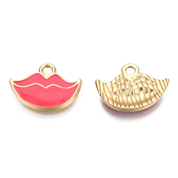 PandaHall Eco-Friendly Zinc Alloy Pendants, Makeup Pendants, with Enamel, Lip, Cadmium Free & Nickel Free & Lead Free, Golden, Hot Pink...
PandaHall Eco-Friendly Zinc Alloy Pendants, Makeup Pendants, with Enamel, Lip, Cadmium Free & Nickel Free & Lead Free, Golden, Hot Pink...