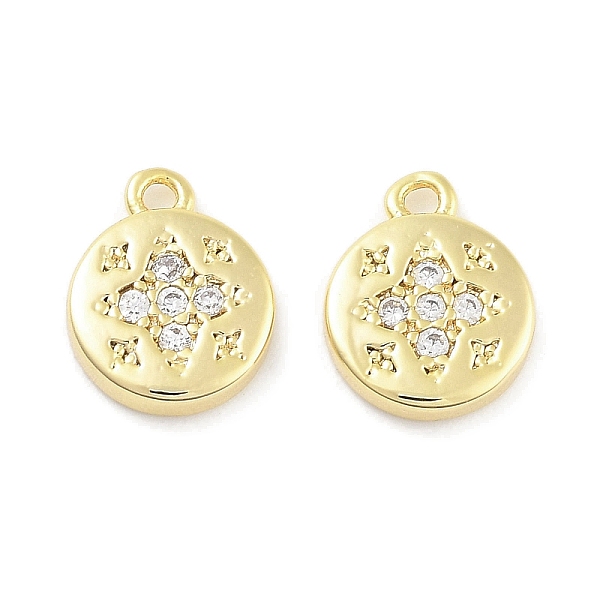 PandaHall Brass Micro Pave Cubic Zirconia Pendants, Flat Round, Real 18K Gold Plated, 10x8x2mm, Hole: 1.2mm Brass+Cubic Zirconia Flat Round..., Clear
PandaHall Brass Micro Pave Cubic Zirconia Pendants, Flat Round, Real 18K Gold Plated, 10x8x2mm, Hole: 1.2mm Brass+Cubic Zirconia Flat Round..., Clear
