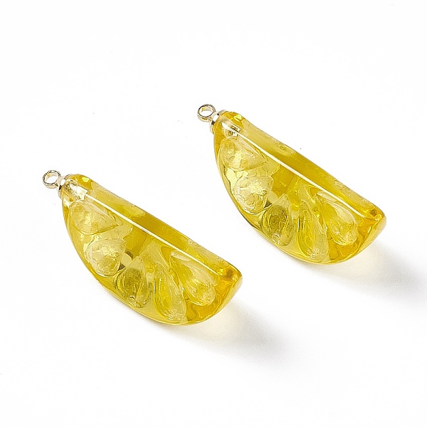 PandaHall Transparent Resin Pendants, Orange Charms, with Platinum Tone Iron Peg Bails, Gold, 32x13.5x11mm, Hole: 1.6mm Iron+Resin Fruit...
PandaHall Transparent Resin Pendants, Orange Charms, with Platinum Tone Iron Peg Bails, Gold, 32x13.5x11mm, Hole: 1.6mm Iron+Resin Fruit...