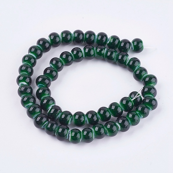 PandaHall Lampwork Beads, Rondelle, Sea Green, 8~8.5x6.5~7mm, Hole: 3mm Lampwork Rondelle Green
PandaHall Lampwork Beads, Rondelle, Sea Green, 8~8.5x6.5~7mm, Hole: 3mm Lampwork Rondelle Green