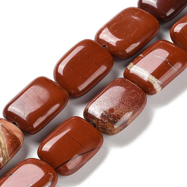 PandaHall Natural Red Jasper Beads Strands, Rectangle, 14~15x10~11x5~5.5mm, Hole: 1~1.2mm, about 28pcs/strand, 16.02 inch(40.7cm) Red Jasper...
PandaHall Natural Red Jasper Beads Strands, Rectangle, 14~15x10~11x5~5.5mm, Hole: 1~1.2mm, about 28pcs/strand, 16.02 inch(40.7cm) Red Jasper...