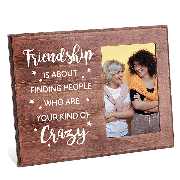 PandaHall MDF Wood Photo Frames, for Tabletop Display Photo Frame, Rectangle, Word, 195x255x12mm Wood Word
PandaHall MDF Wood Photo Frames, for Tabletop Display Photo Frame, Rectangle, Word, 195x255x12mm Wood Word
