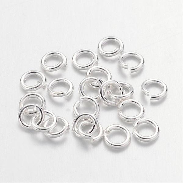 PandaHall Brass Jump Rings, Cadmium Free & Lead Free, Open Jump Rings, Silver Color Plated, 20 Gauge, 4x0.8mm, Inner Diameter: 2.4mm, about...
PandaHall Brass Jump Rings, Cadmium Free & Lead Free, Open Jump Rings, Silver Color Plated, 20 Gauge, 4x0.8mm, Inner Diameter: 2.4mm, about...