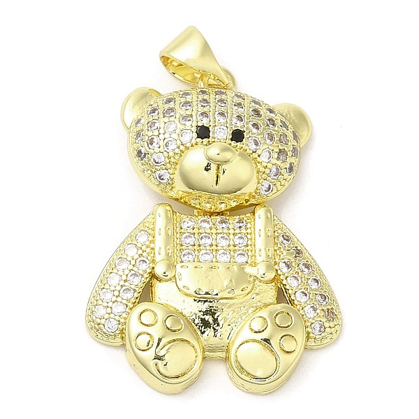 PandaHall Brass with Cubic Zirconia Pendants, Jewelry for Women, Long-Lasting Plated, Bear Charm, Clear, 27.5x20.5x5mm, Hole: 3.5x5mm...
PandaHall Brass with Cubic Zirconia Pendants, Jewelry for Women, Long-Lasting Plated, Bear Charm, Clear, 27.5x20.5x5mm, Hole: 3.5x5mm...