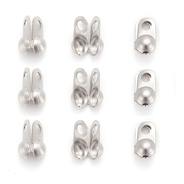PandaHall 304 Stainless Steel Bead Tips, Calotte Ends, Clamshell Knot Cover, Stainless Steel Color, 5x2.5mm, Hole: 1mm, Inner Diameter: 2mm...
PandaHall 304 Stainless Steel Bead Tips, Calotte Ends, Clamshell Knot Cover, Stainless Steel Color, 5x2.5mm, Hole: 1mm, Inner Diameter: 2mm...